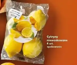 Kaufland Cytryny niewoskowane 4 szt. opakowanie oferta