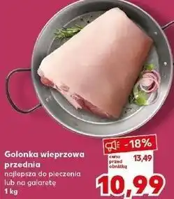 Kaufland Golonka wieprzowa przednia najlepsza do pieczenia lub na galaretę oferta