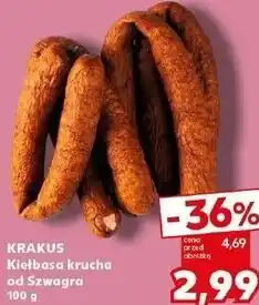 Kaufland Kiełbasa krucha od Szwagra oferta
