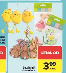 Carrefour Zawieszki drewniane oferta