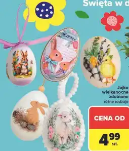Carrefour Jajko wielkanocne zdobione różne rodzaje oferta