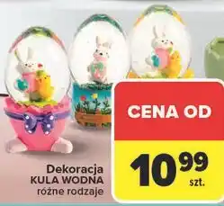 Carrefour Dekoracja KULA WODNA różne rodzaje oferta