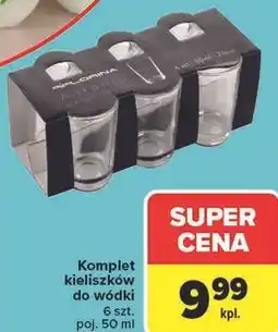 Carrefour Komplet kieliszków do wódki 6 szt. poj oferta