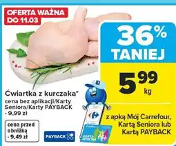 Carrefour Ćwiartka z kurczaka oferta