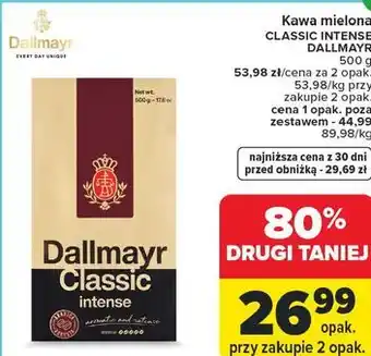 Kawa mielona CLASSIC INTENSE DALLMAYR