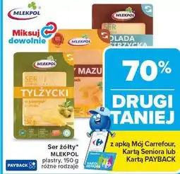 Carrefour Ser żółty MLEKPOL plastry oferta