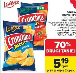 Carrefour Chipsy CRUNCHIPS oferta