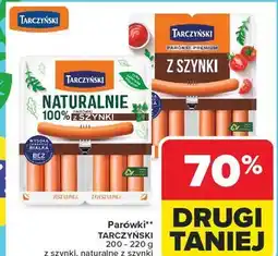 Carrefour Parówki TARCZYŃSKI z szynki, naturalne z szynki oferta