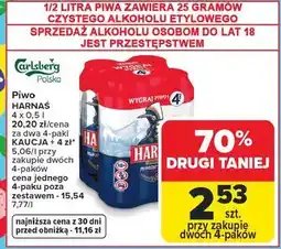 Carrefour Piwo Harnaś oferta