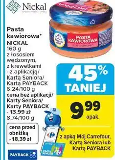 Carrefour Pasta kawiorowa Nickal oferta