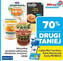Carrefour Wszystkie produkty pakowane chłodzone, mrożone VEGE oferta