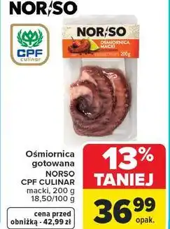 Carrefour Ośmiornica gotowana NORSO CPF CULINAR macki oferta