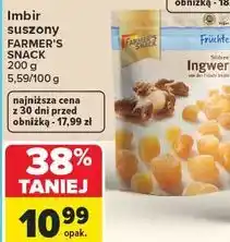 Carrefour Imbir suszony FARMER'S SNACK oferta
