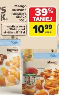 Carrefour Mango suszone FARMER'S SNACK oferta