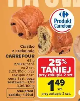 Carrefour Ciastko z czekoladą CARREFOUR oferta