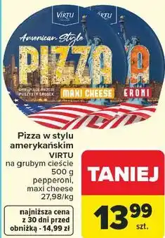 Carrefour Pizza w stylu amerykańskim Virtu oferta