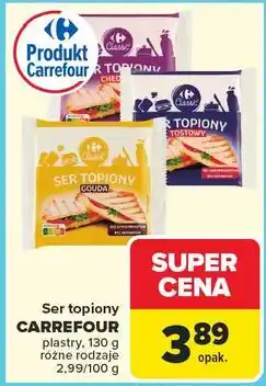 Carrefour Ser topiony Carrefour (plastry, różne rodzaje) oferta