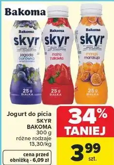 Carrefour Jogurt do picia Skyr Bakoma oferta