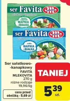 Carrefour Ser sałatkowo-kanapkowy FAVITA MLEKOVITA oferta