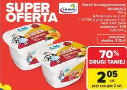 Carrefour Serek homogenizowany Rolmlecz oferta