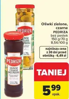 Carrefour Oliwki zielone, czarne Pedriza oferta