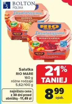 Carrefour Sałatka Rio Mare oferta