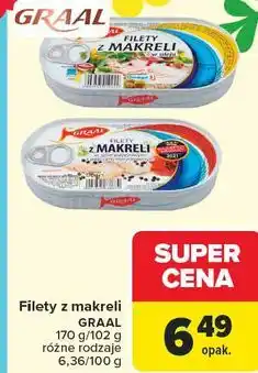 Carrefour Filety z makreli Graal oferta