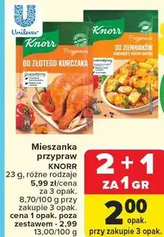 Carrefour Mieszanka przypraw Knorr oferta