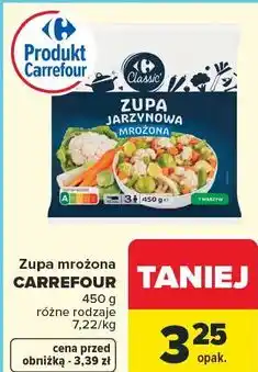 Carrefour Zupa mrożona CARREFOUR oferta
