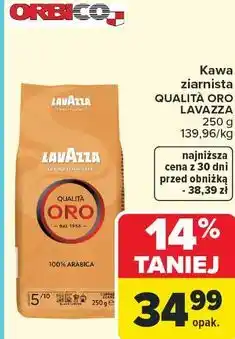 Carrefour Kawa ziarnista Qualità Oro Lavazza oferta