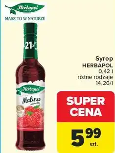 Carrefour Syrop Herbapol oferta