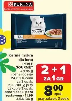 Carrefour Karma mokra dla kota Perle Gourmet oferta