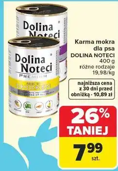 Carrefour Karma mokra dla psa Dolina Noteci oferta