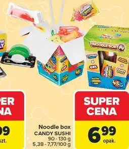 Carrefour Noodle box CANDY SUSHI oferta