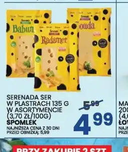 Wafelek Ser Serenade w plastrach oferta