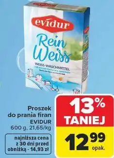 Carrefour Proszek do prania firan EVIDUR oferta