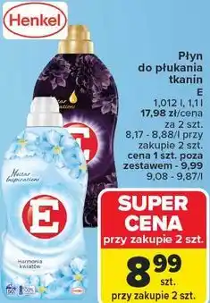 Carrefour Płyn do płukania tkanin E oferta