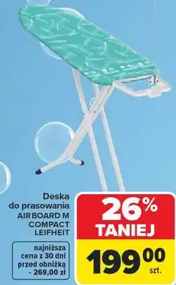 Carrefour Deska do prasowania AIRBOARD M COMPACT LEIFHEIT oferta