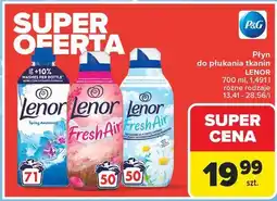 Carrefour Płyn do płukania tkanin LENOR oferta