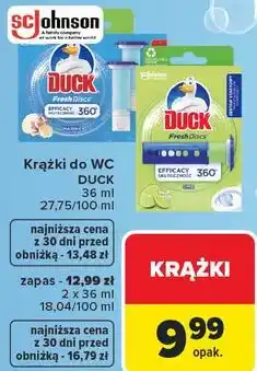 Carrefour Krążki do WC Duck oferta
