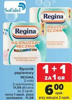 Carrefour Ręcznik papierowy REGINA oferta