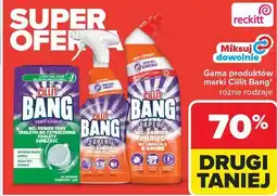 Carrefour Gama produktów marki Cillit Bang oferta