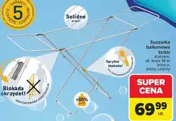 Carrefour Suszarka balkonowa SUSSI oferta
