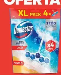 Carrefour Kostki toaletowe Domestos Power 5 XL Pack oferta