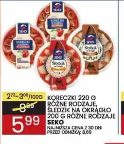 Wafelek Seko Koreczki / Sledzik oferta