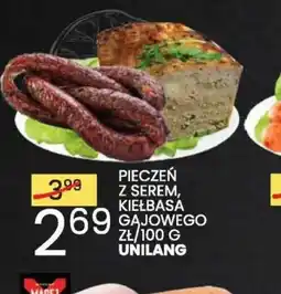 Wafelek Unilang Pieczeń z serem / Kiełbasa oferta