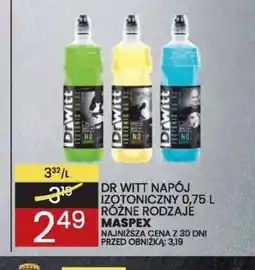 Wafelek Dr Witt napój izotoniczny oferta