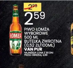 Wafelek Piwo Lomża Wyborowe oferta