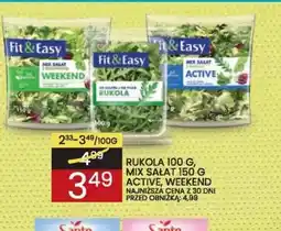 Wafelek Rukola / Mix sałat Fit&Easy oferta