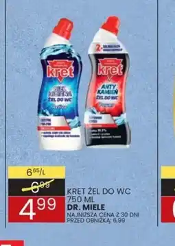 Wafelek Kret żel do WC oferta